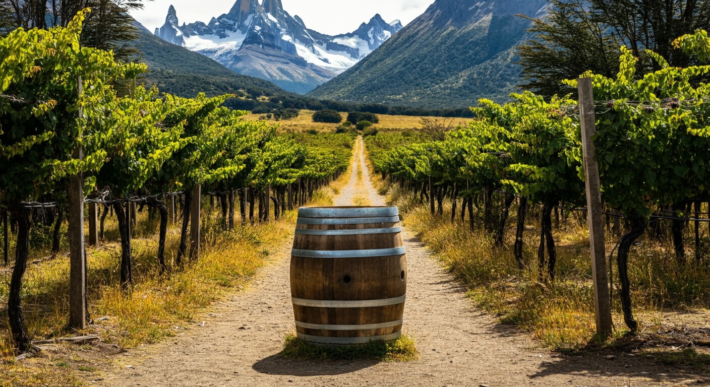 Degustação de vinho em El Calafate