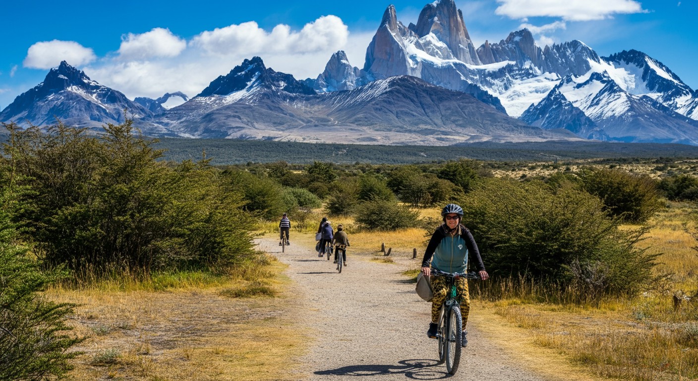 Radfahren in El Calafate erleben