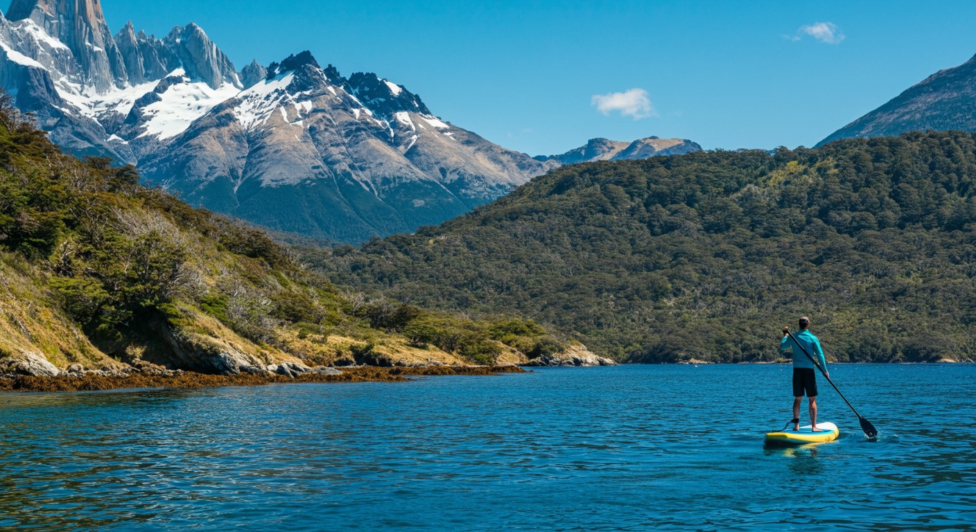 Stand up paddle en Patagonie