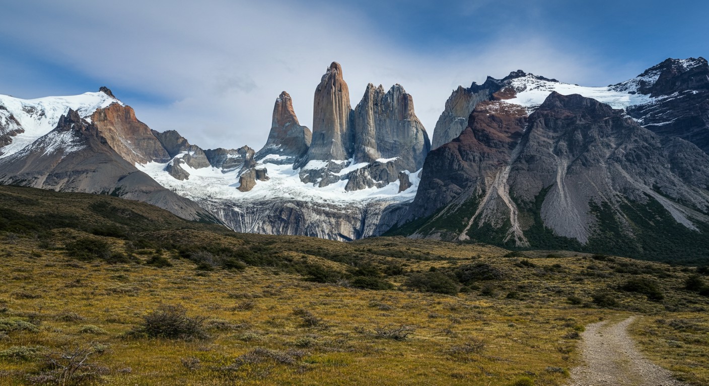 Mäßige Touren Torres del Paine