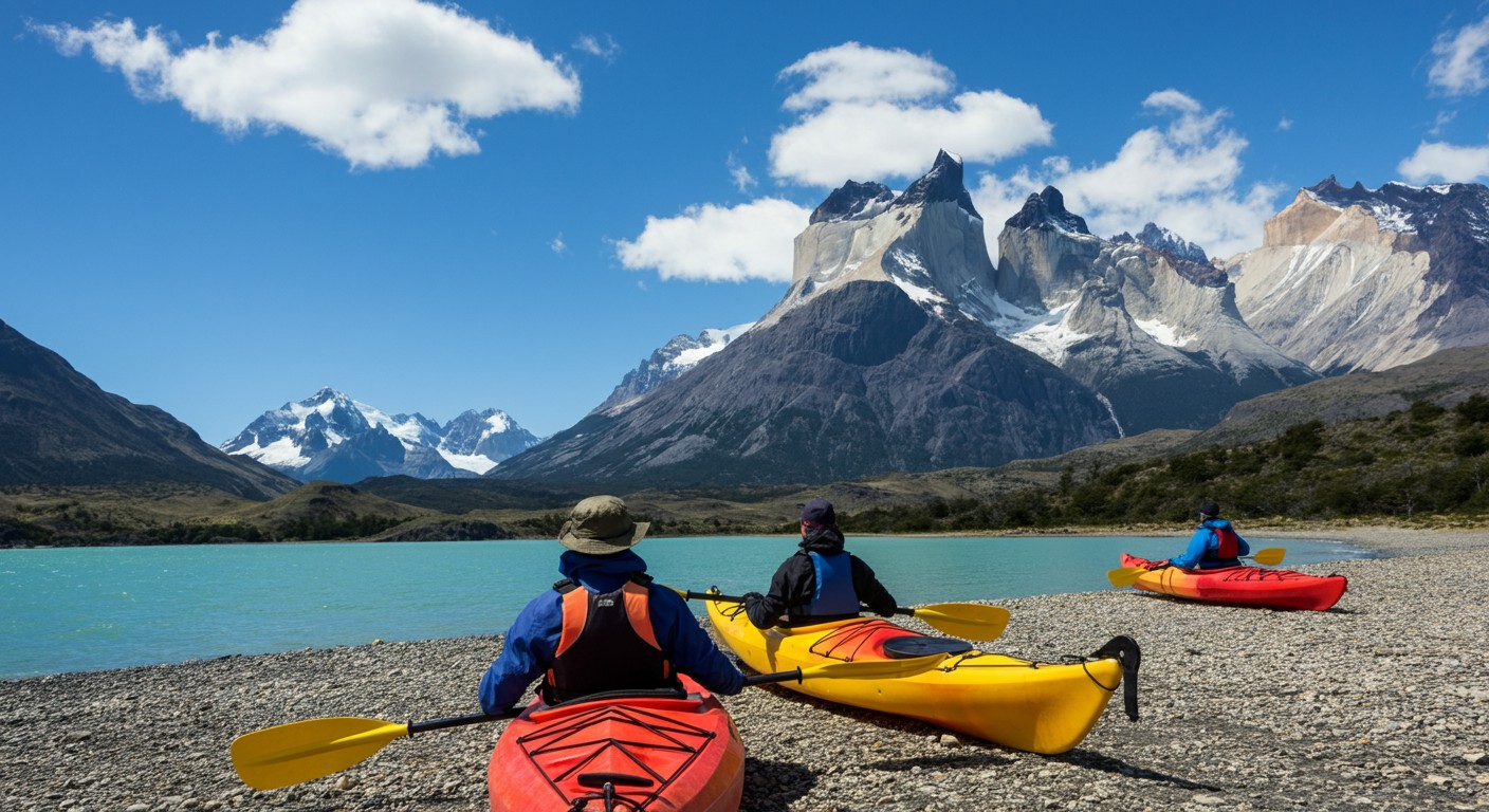 Excursions en kayak à Torres del Paine