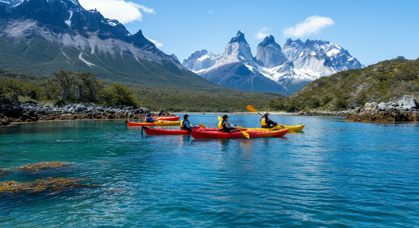 Kajaktouren in Patagonien