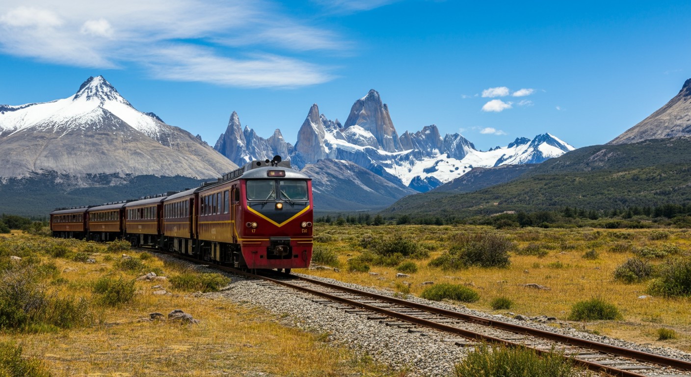 Viaje en tren por la Patagonia