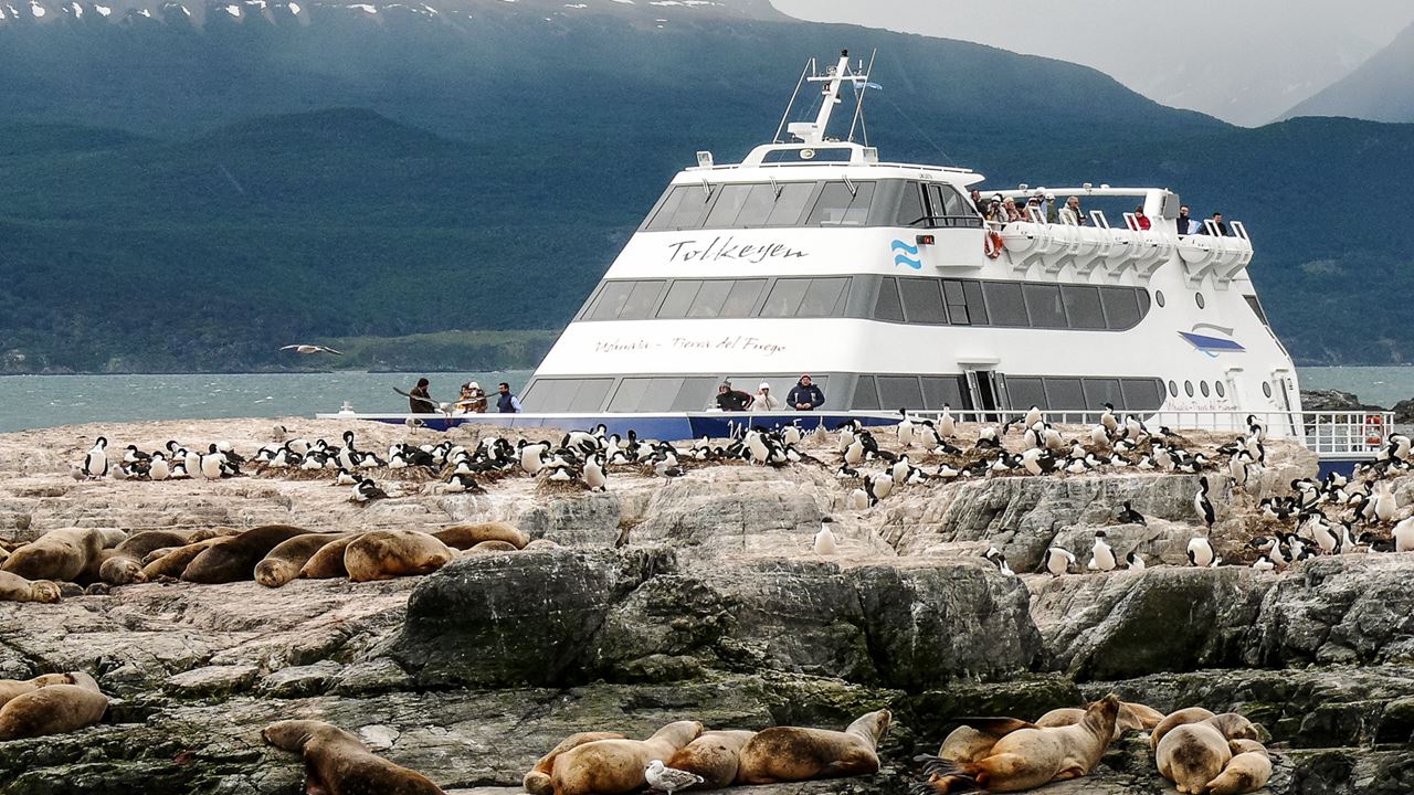 Navigation Beagle Channel Und Wolf Island foto 1