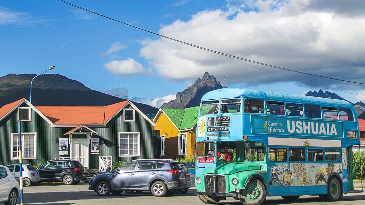Passeio Pela Cidade De Ushuaia Em Um Ônibus De Dois Andares foto 5