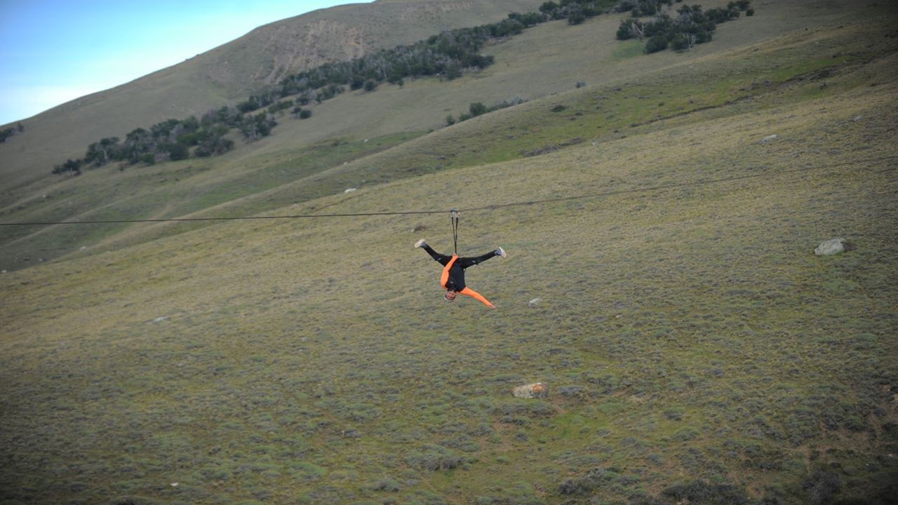 Seilrutsche Auf Dem Cerro Frias foto 7