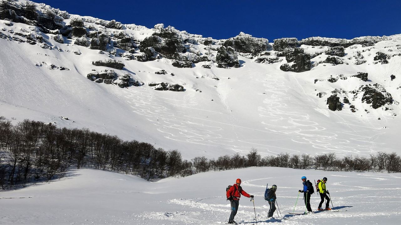 Skitouren Im Valle Escondido foto 2