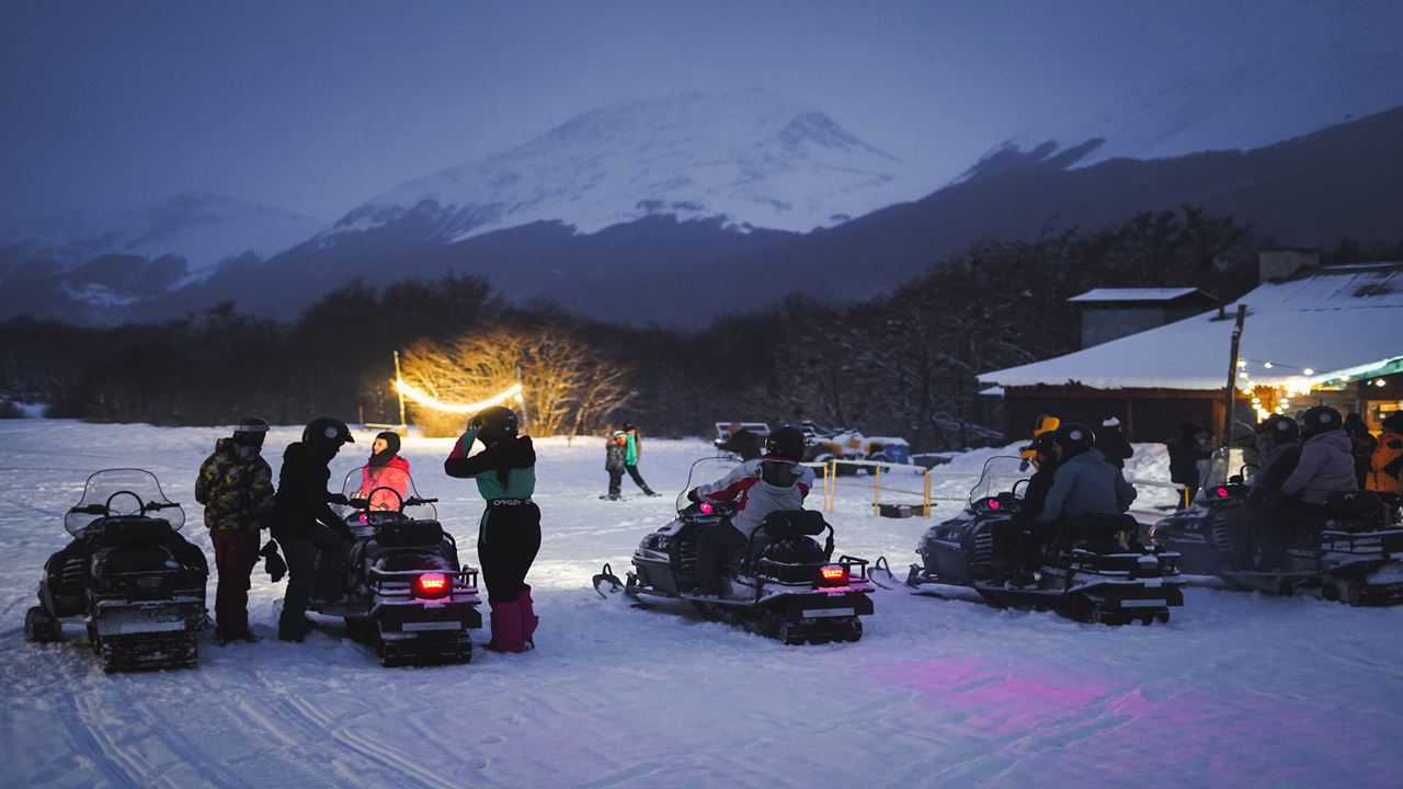 Schneetag – Wanderung + Moto-ski + Schlitten foto 4