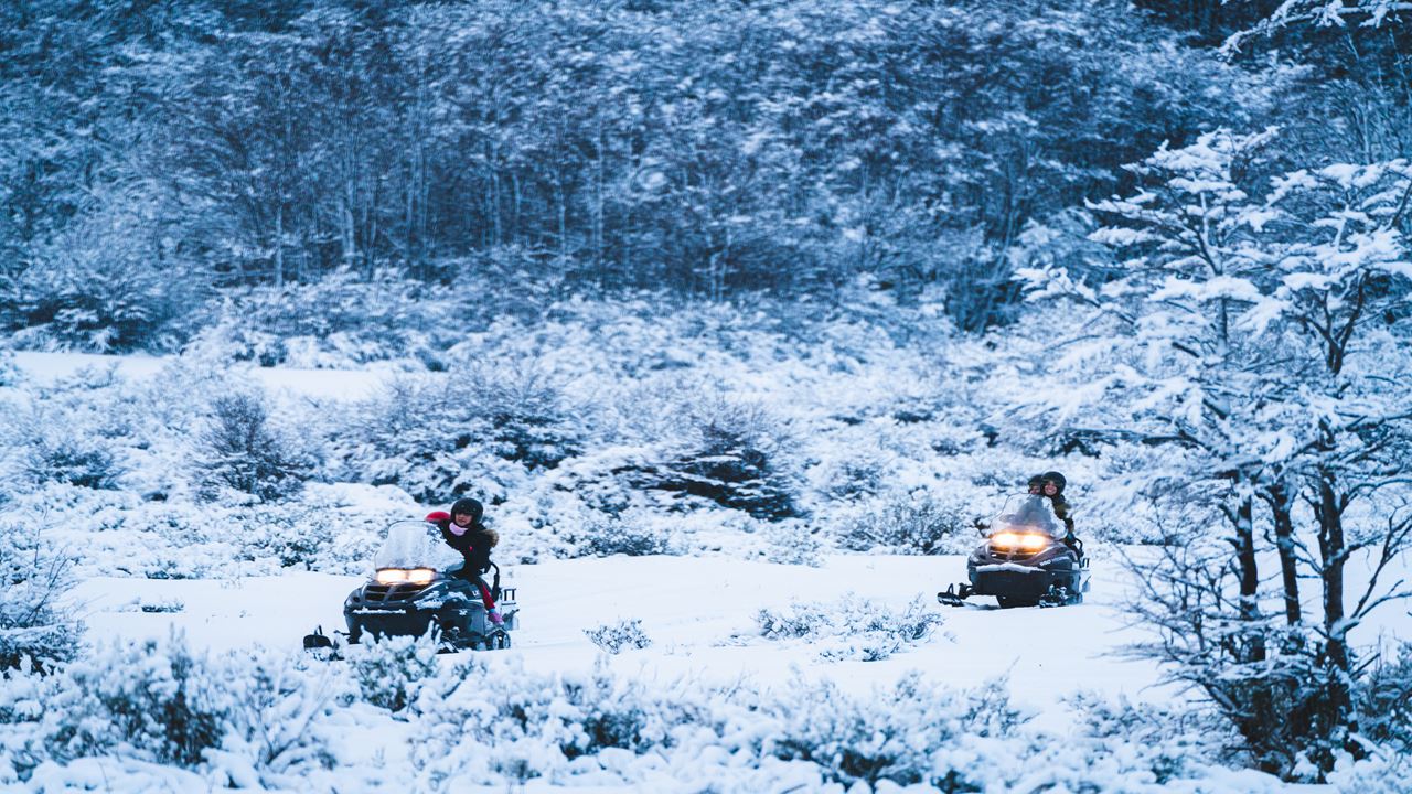 Schneetag – Wanderung + Moto-ski + Schlitten foto 5