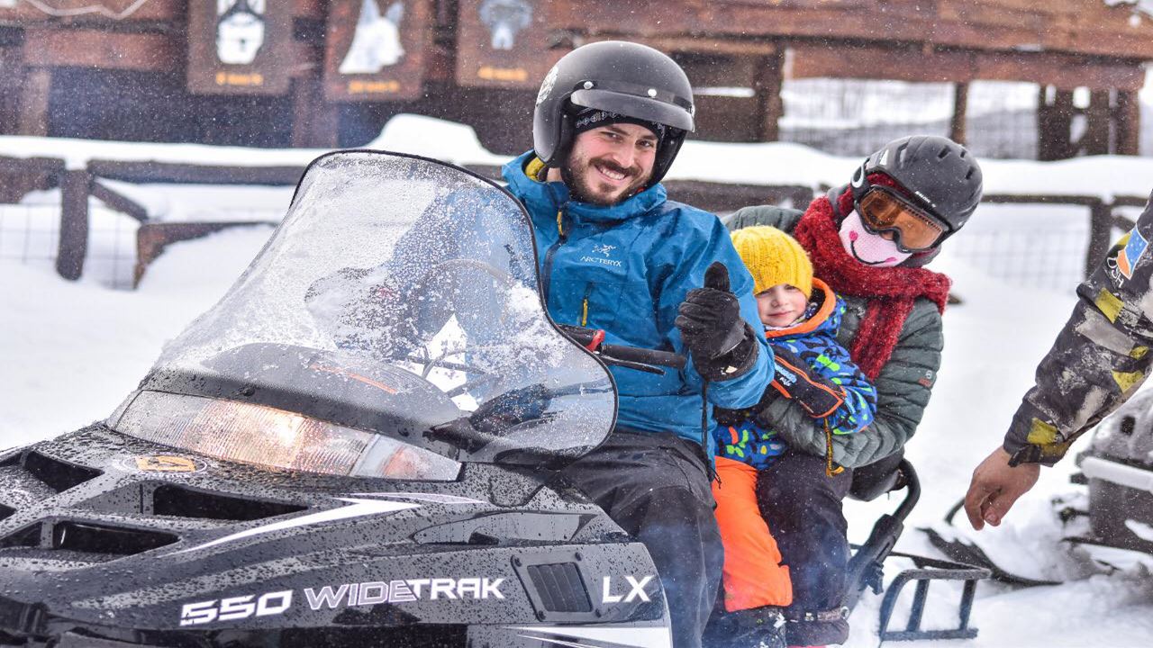 Schneetag – Wanderung + Moto-ski + Schlitten foto 1