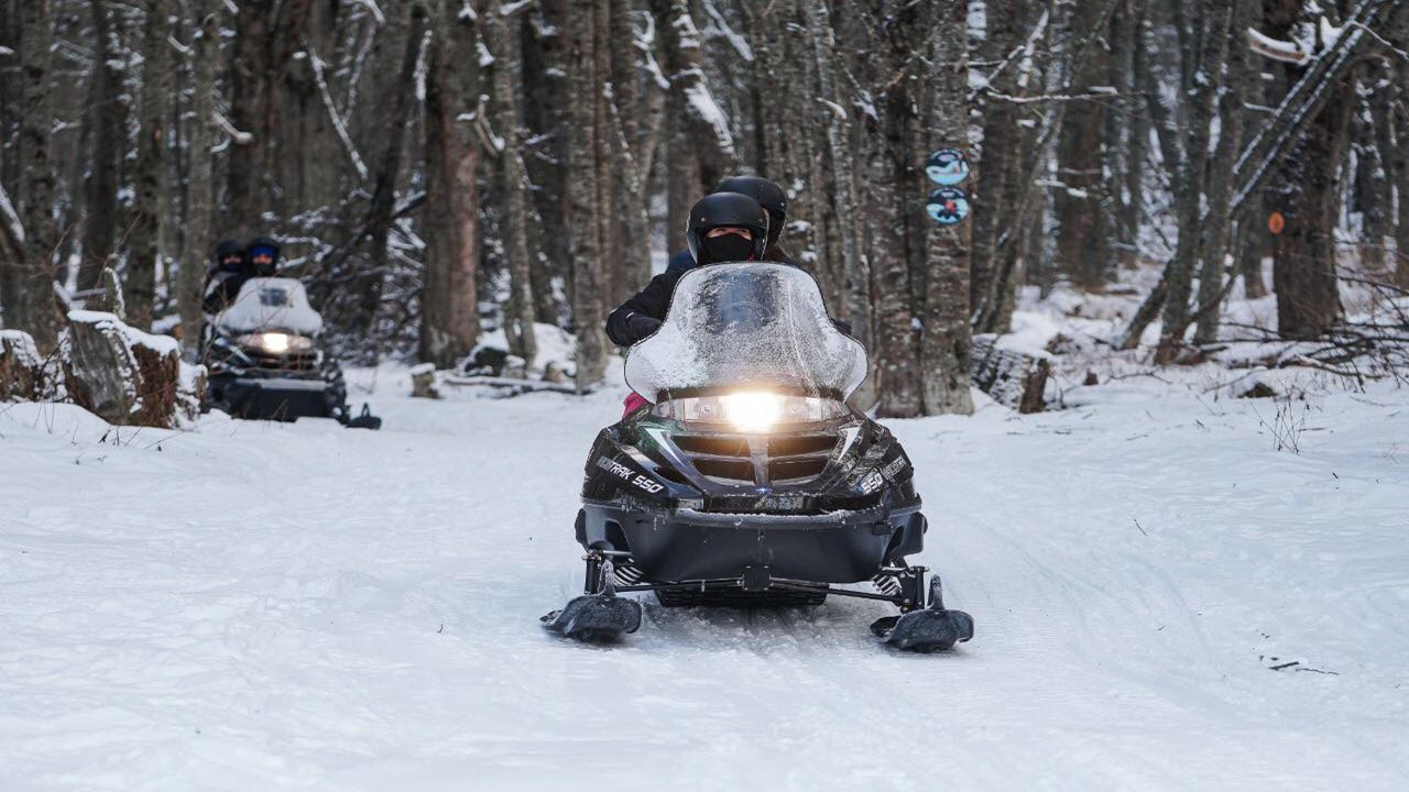 Schneetag – Wanderung + Moto-ski + Schlitten foto 2