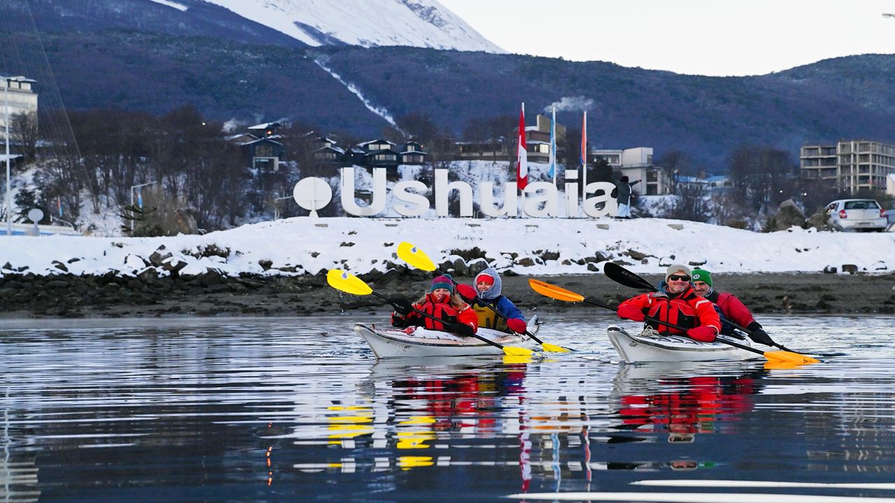 Expérience Kayak De 3 Heures Avec Snack À Ushuaia foto 5
