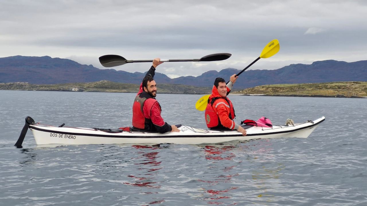 Expérience Kayak De 3 Heures Avec Snack À Ushuaia foto 3