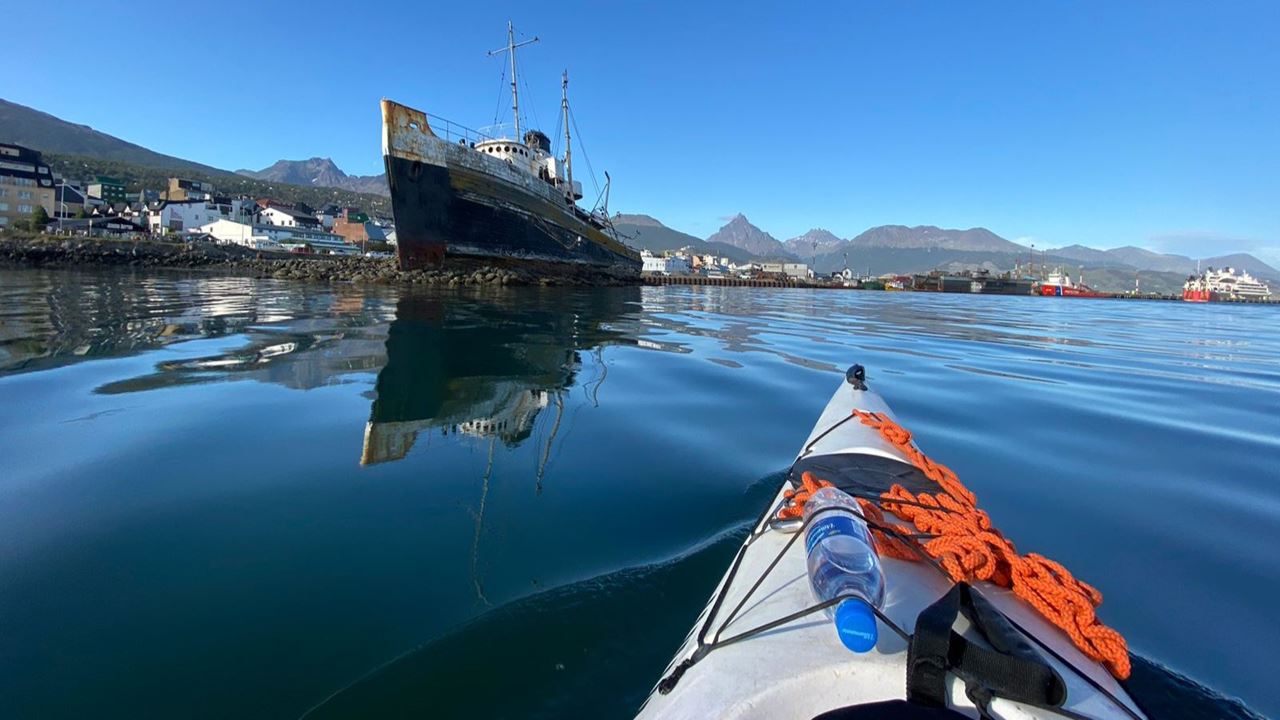 Expérience Kayak De 3 Heures Avec Snack À Ushuaia foto 2