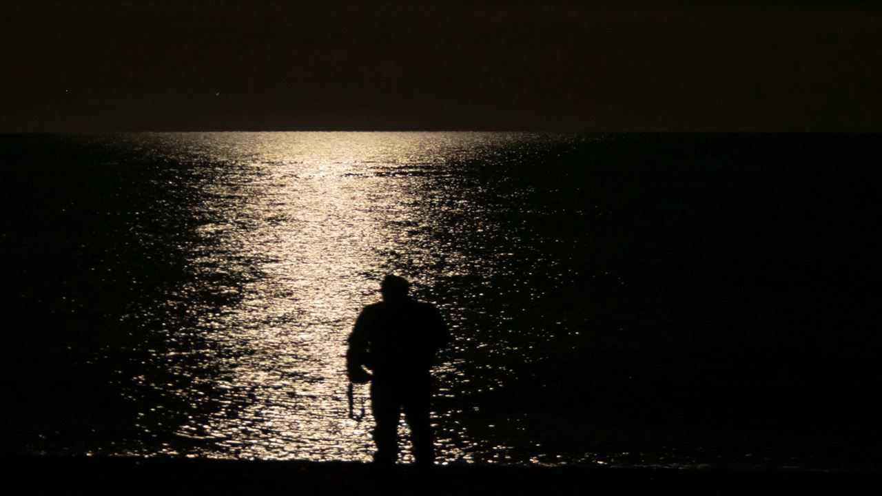 Full Moon And Whales In Puerto Madryn foto 2