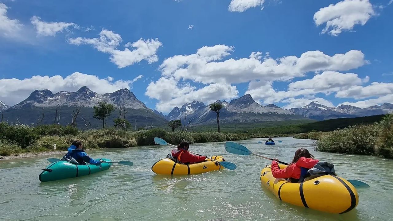 Packrafting En Río Olivia foto 1