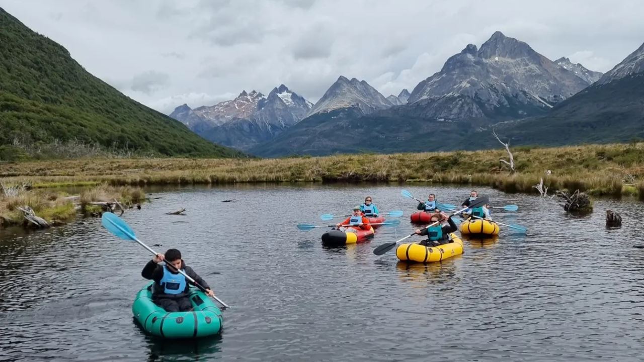 Packrafting En Río Olivia foto 3