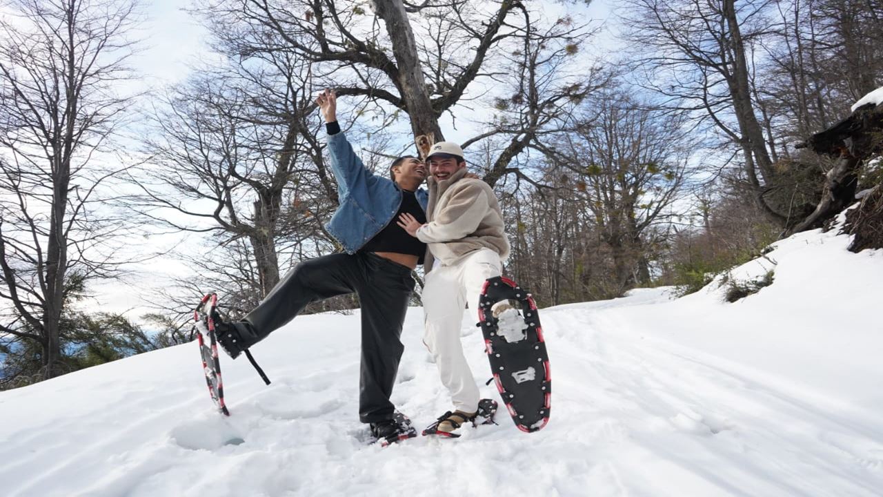 Schneeschuhwandern Und Fondue-wanderung In Cerro Lopez foto 3