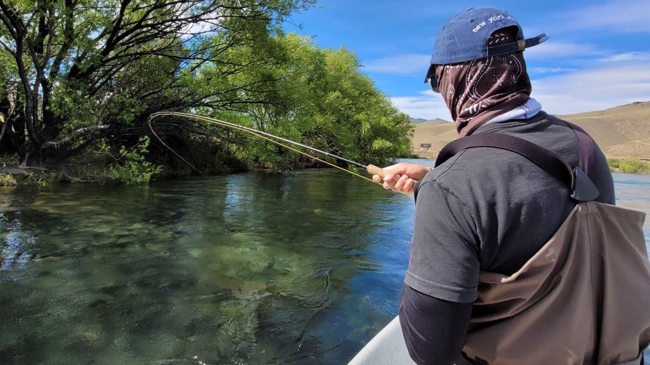 Pesca Con Mosca En El Rio Limay foto 9