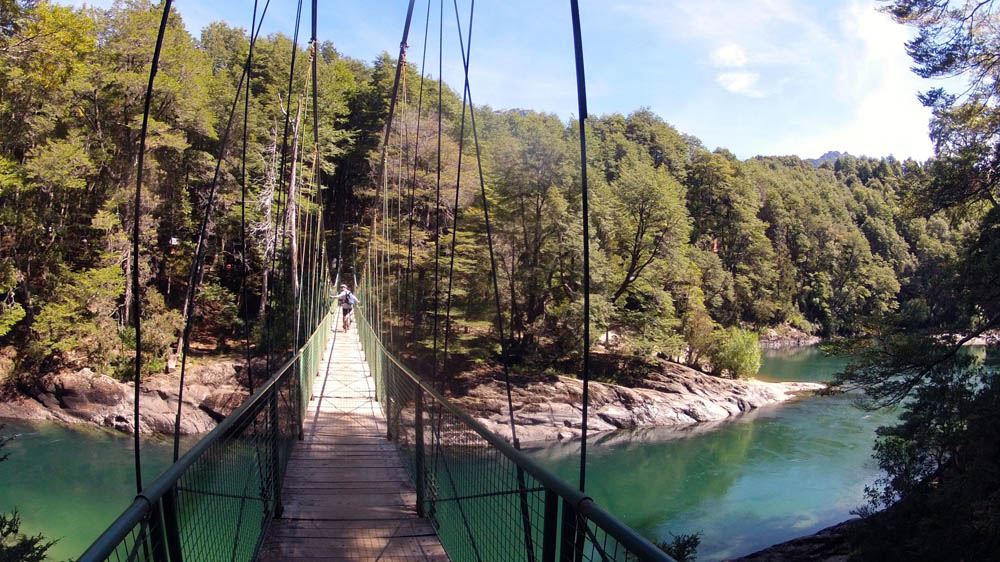 Privates Mountainbike Entlang Der Rio Manso-fußgängerbrücken foto 4