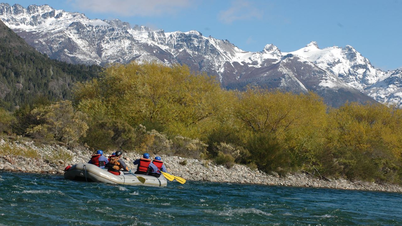 Rafting Sur La Rivière Limay foto 1